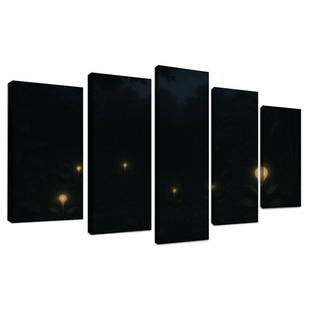 Garden Of Eclipsed Thoughts Oil Paintings Frame