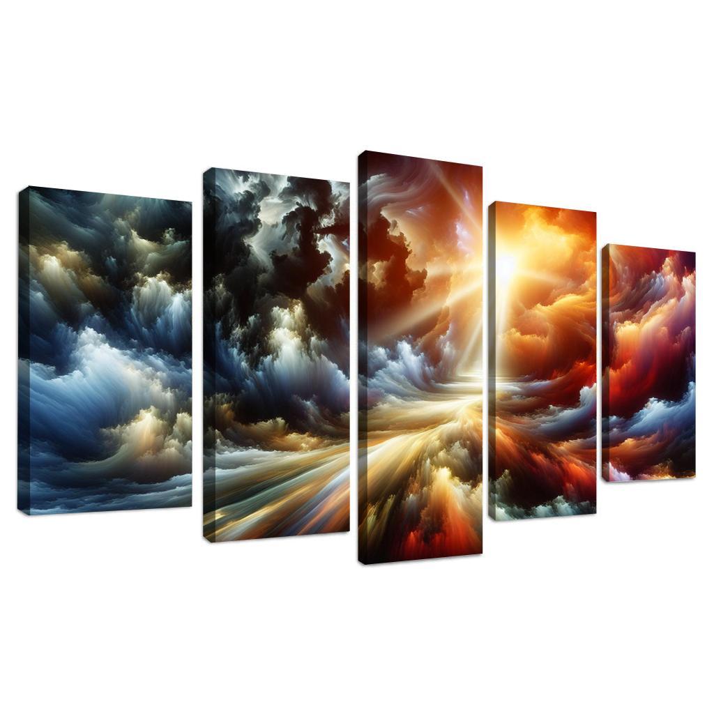 The Essence Of Light And Shadow Modern Paintings Frame