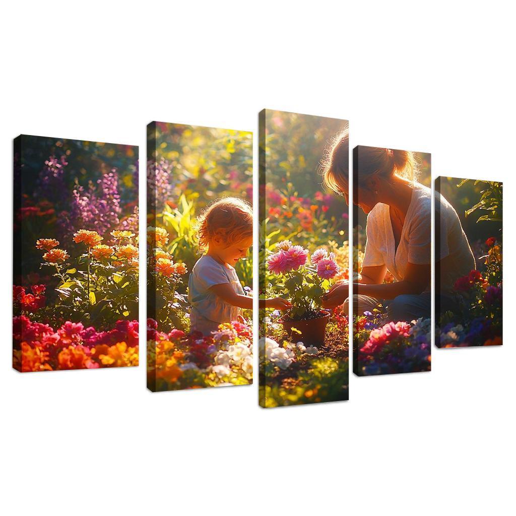 The Garden Of Memories Cultivating Love Custom Paintings Frame