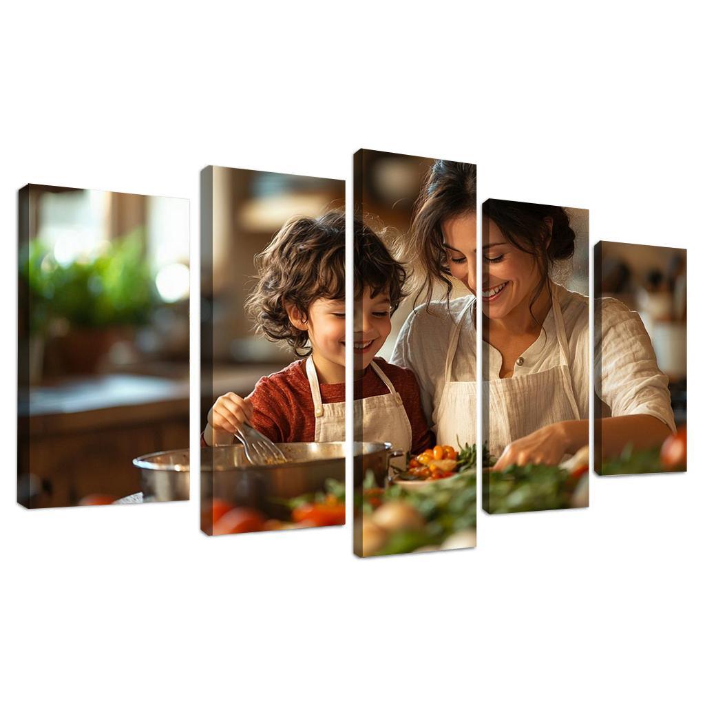 The Heart Of Home A Mothers Unconditional Love Canvas Paintings Frame