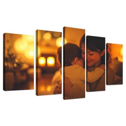 Hugs Of Comfort The Embrace Of A Mother One-piece Frames