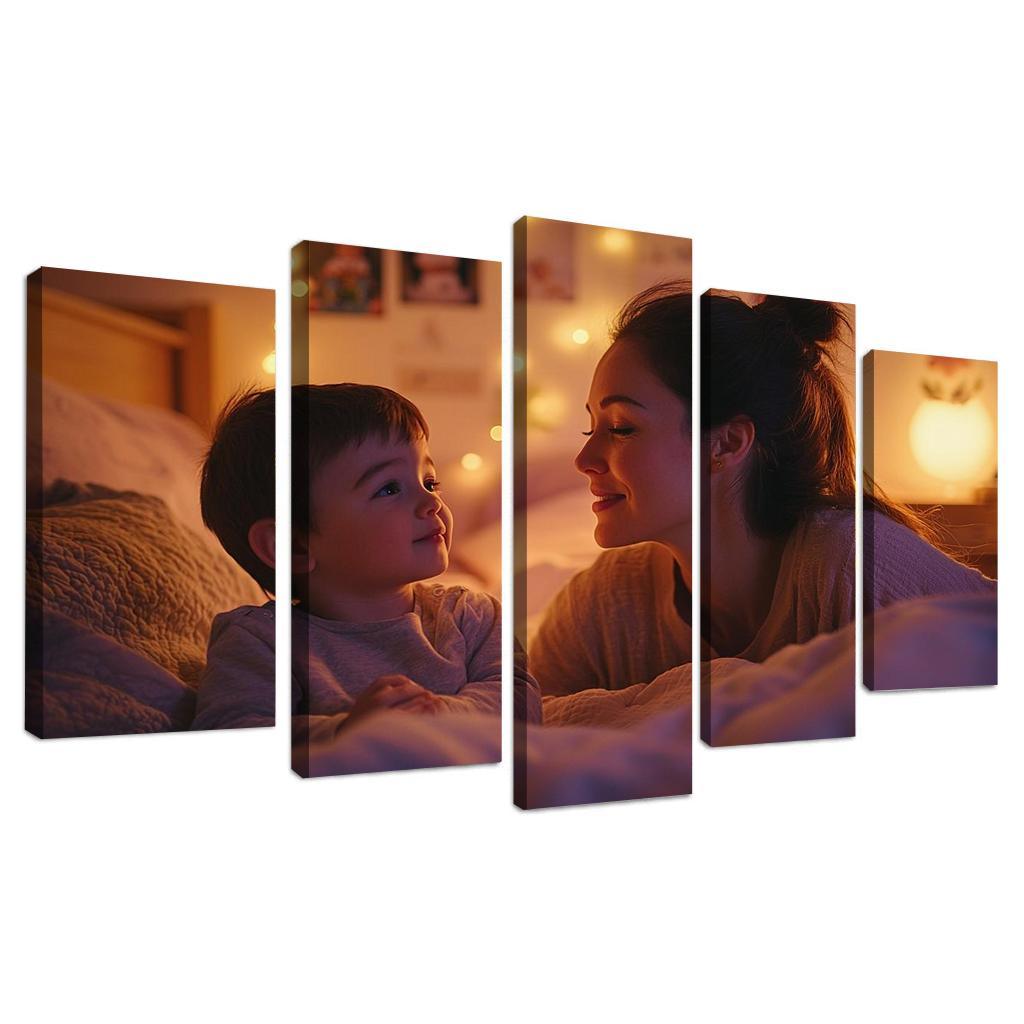 The Sound Of Her Voice A Mothers Melody Modern Paintings Frame