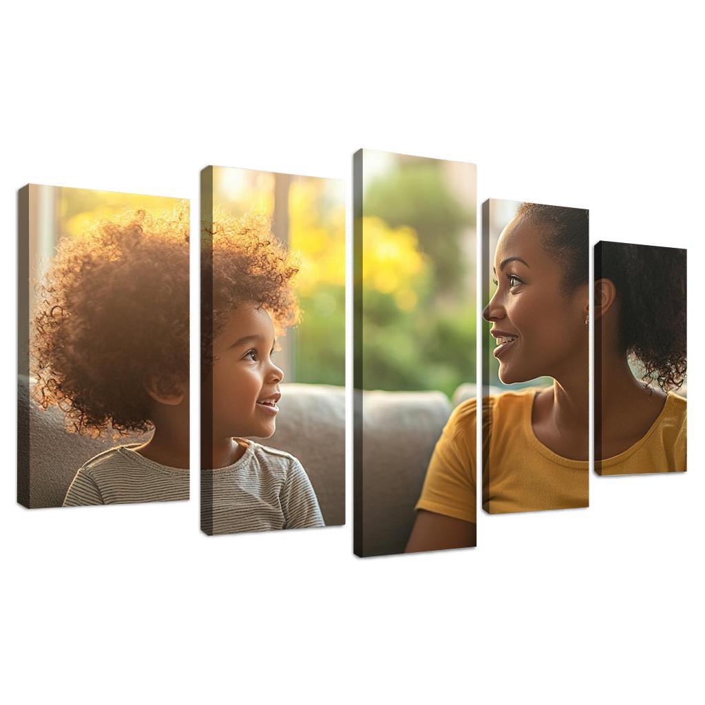 The Strength Of Her Voice A Mothers Empowering Words Canvas Paintings Frame