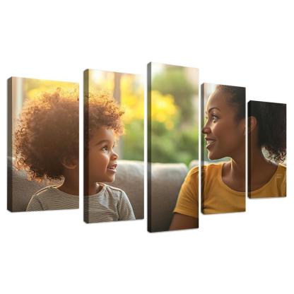 The Strength Of Her Voice A Mothers Empowering Words Canvas Paintings Frame