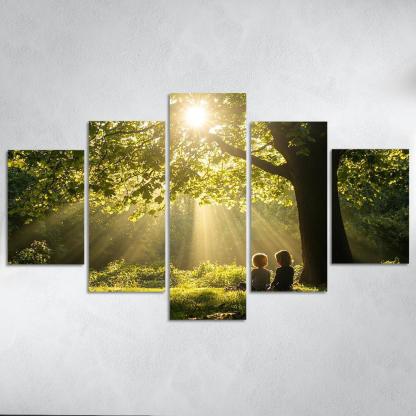 Guiding Lights A Mothers Wisdom Custom Paintings Frame