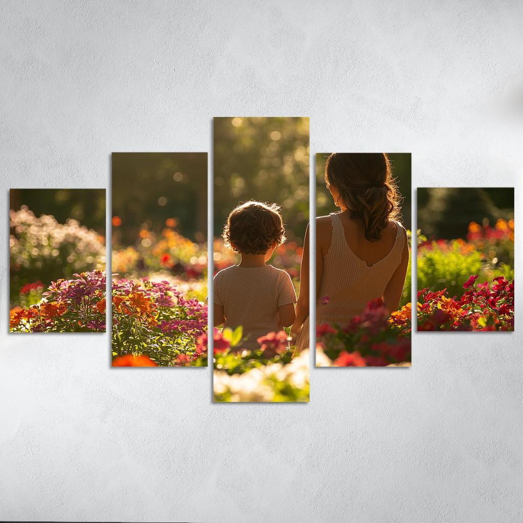 The Shield Of Kindness A Mothers Protective Love One-piece Frames