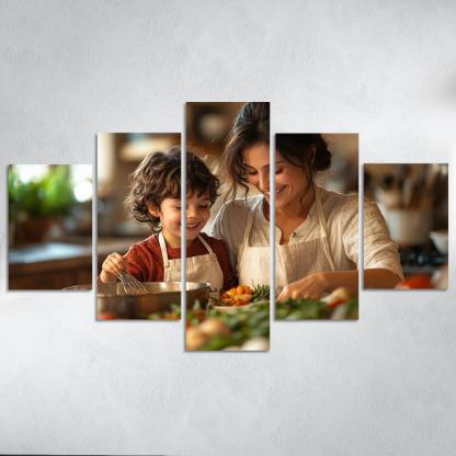 The Heart Of Home A Mothers Unconditional Love Canvas Paintings Frame
