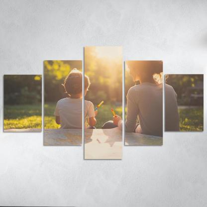 The Map Of Memories Navigating A Mothers Love One-piece Frames