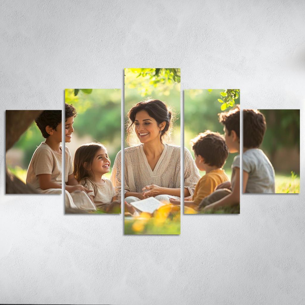 Stories Of Strength A Mothers Journey Canvas Paintings Frame