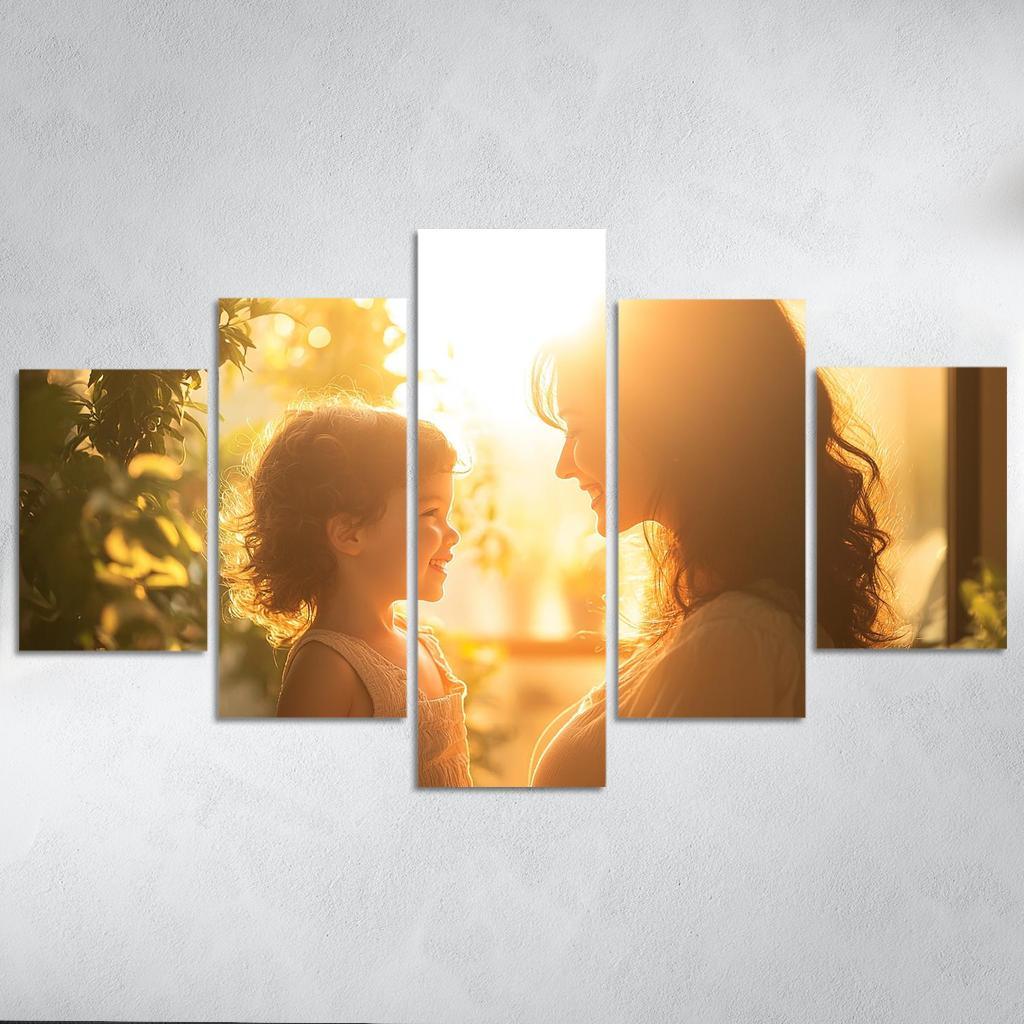 The Mirror Of Love Reflecting A Mothers Spirit One-piece Frames