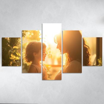 The Mirror Of Love Reflecting A Mothers Spirit One-piece Frames