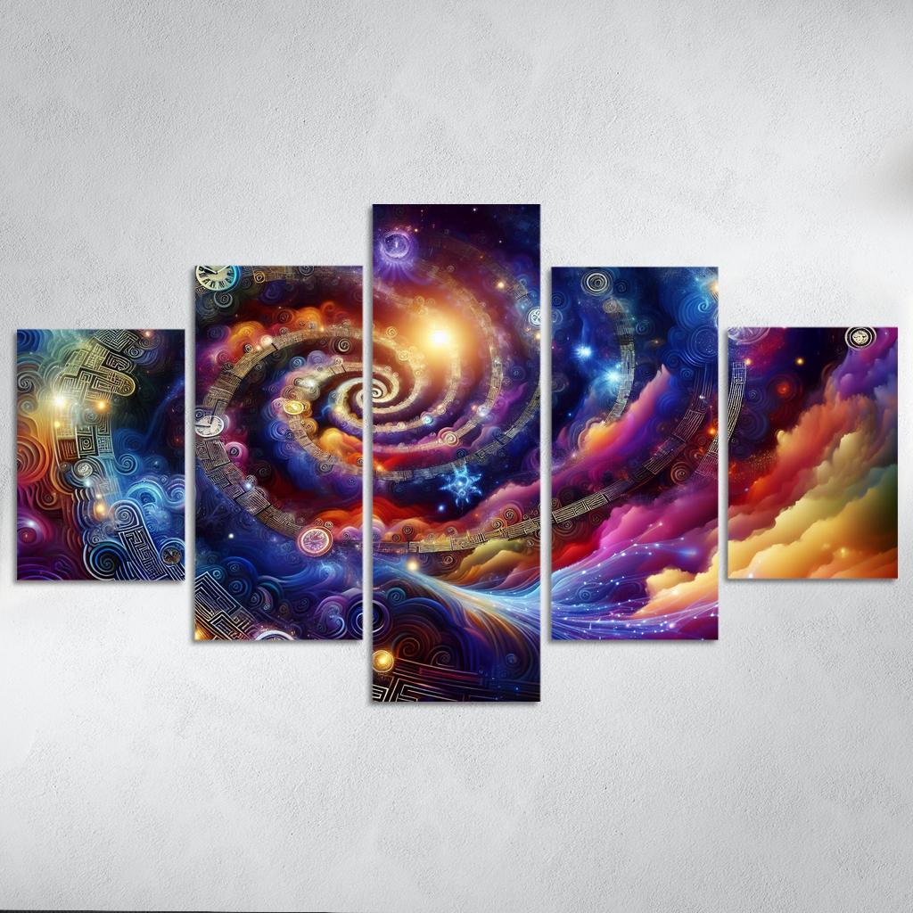 Labyrinth Of Time And Space Premium Artwork Frames