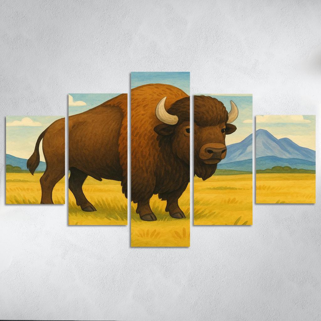 Bold Bison Adventure Premium Artwork Frames