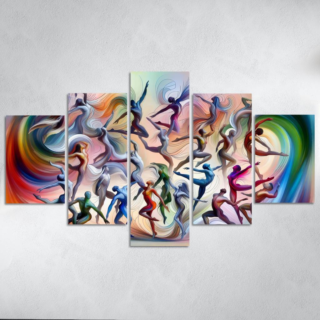 Choreography Of Emotions Premium Artwork Frames