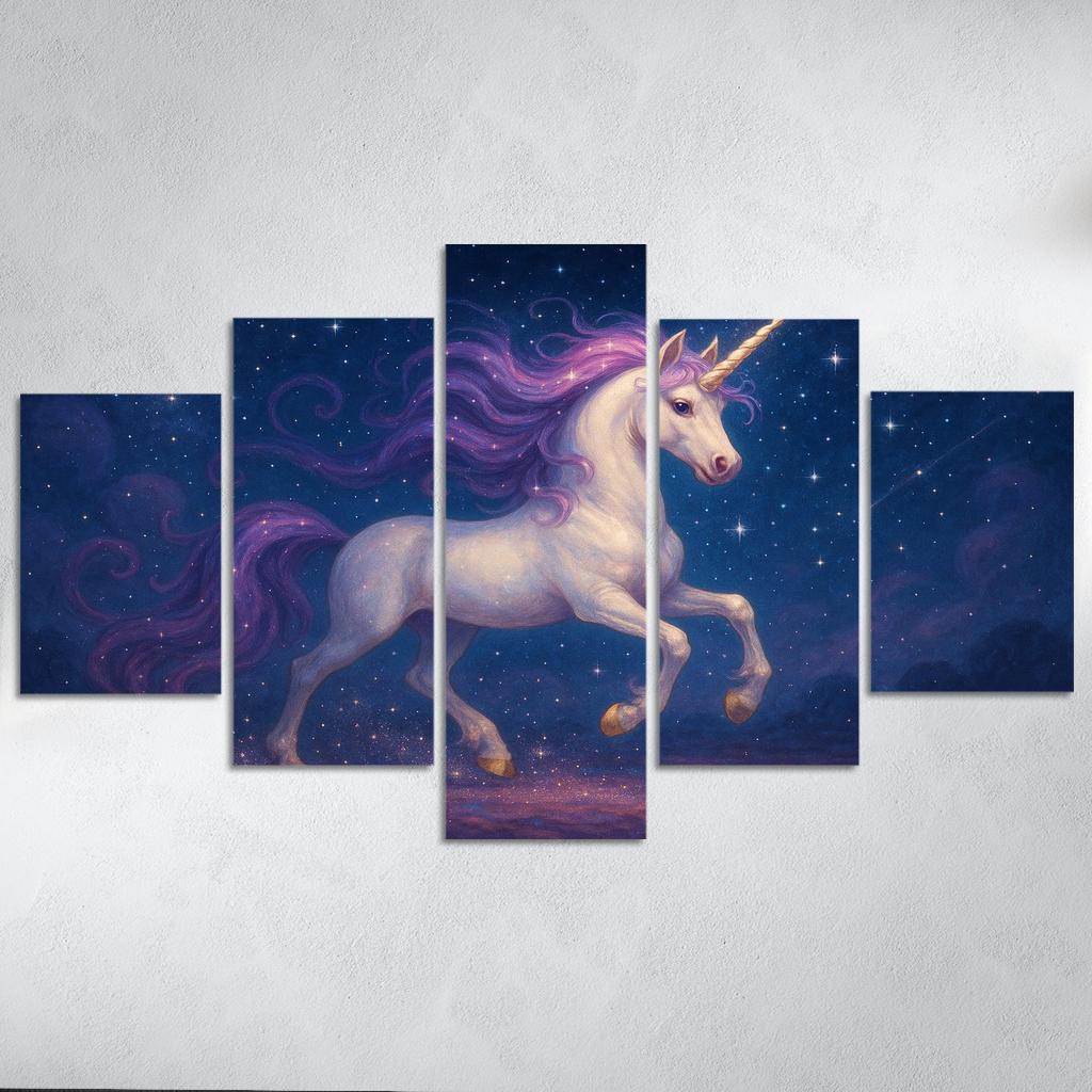 Enchanted Unicorn Dreams Premium Artwork Frames