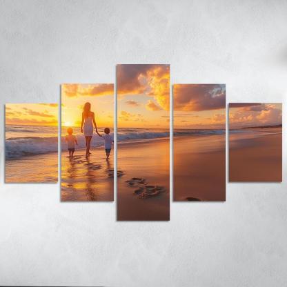 Footprints Of Love A Mothers Guiding Path One-piece Frames