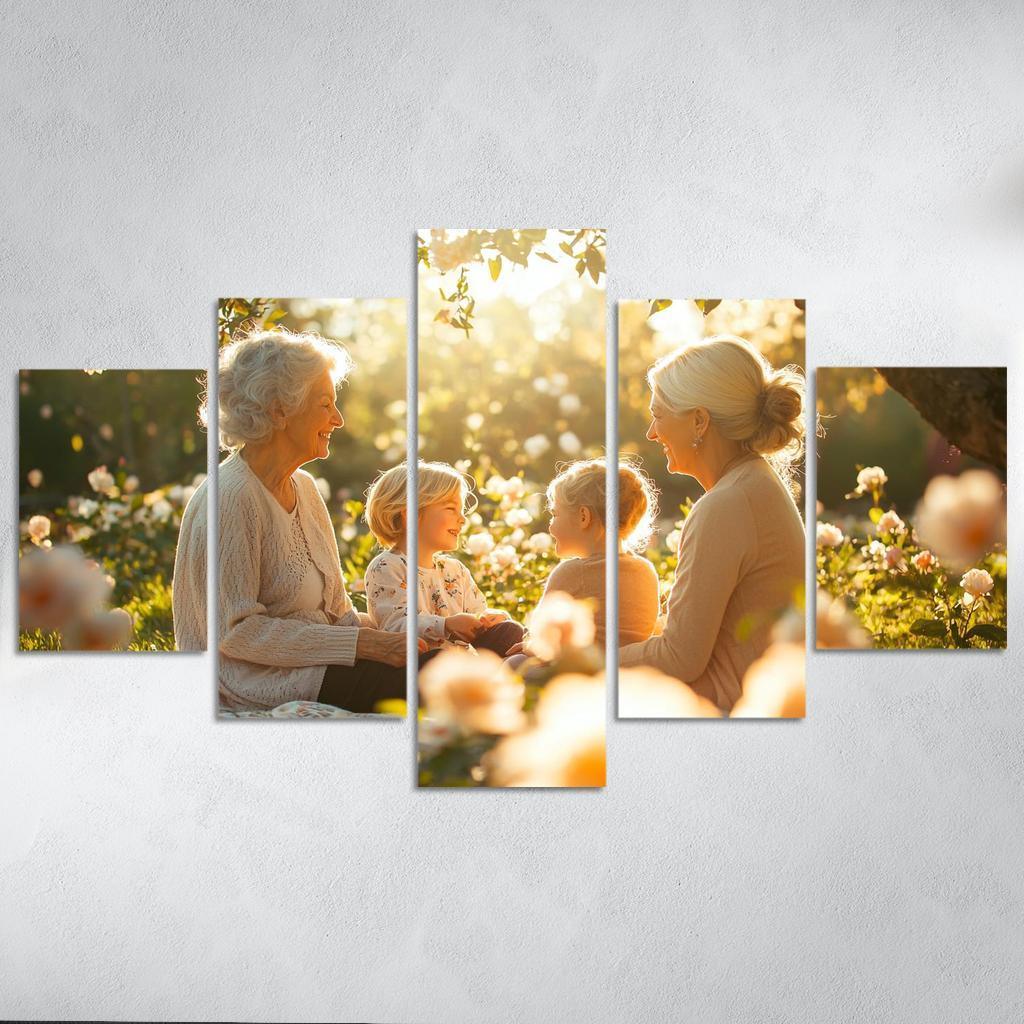 Through Generations The Legacy Of A Mother's Love One-piece Frames