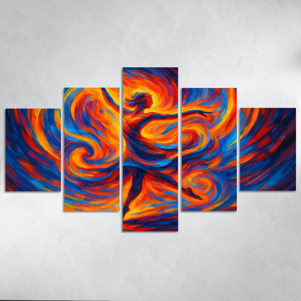 Dance Of The Boundless Spirit Premium Artwork Frames