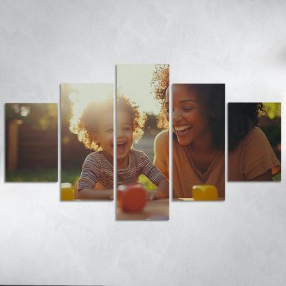 Echoes Of Joy A Mother's Laughter One-piece Frames