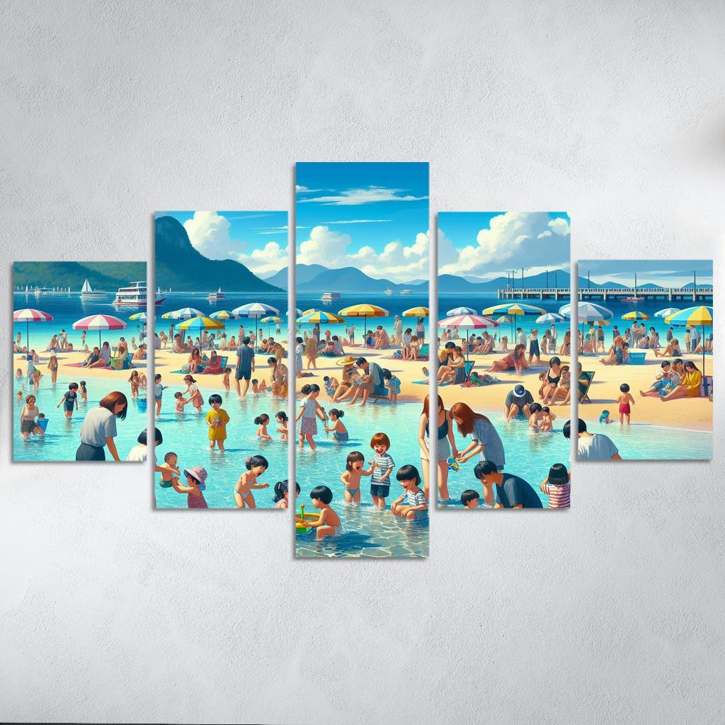 Lagoon Serenity Family-friendly Fun Art Trends