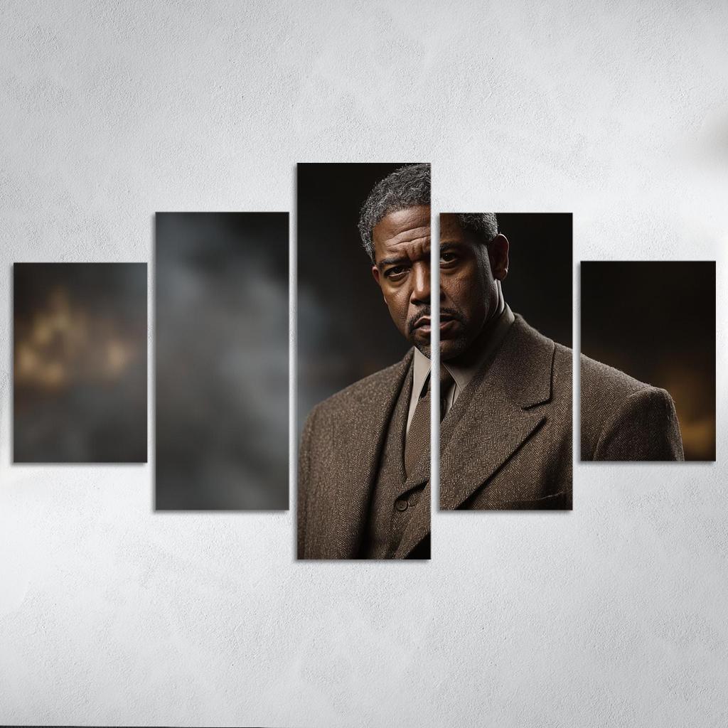 Denzel Washington The Voice Of A Leading Man Framed Paintings