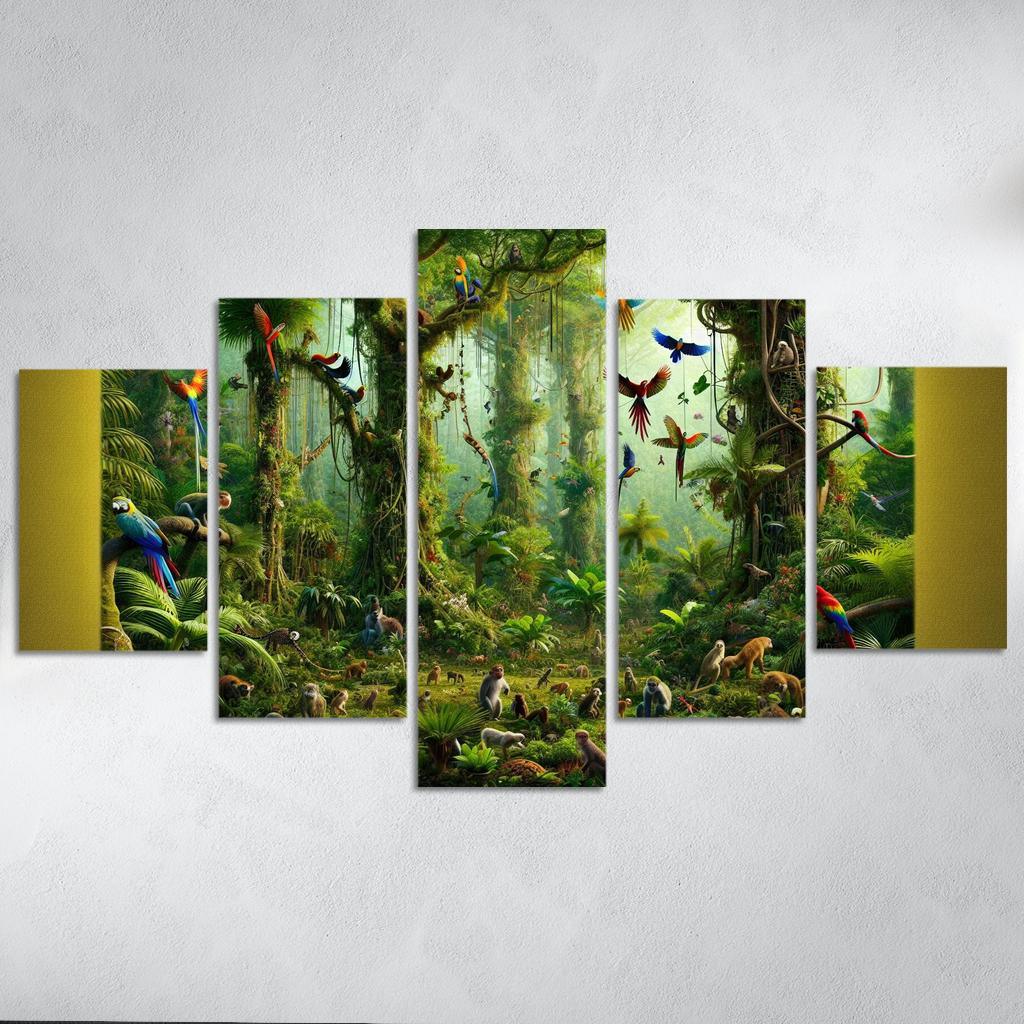 Nature's Voices Advocating For Biodiversity Custom Paintings Frame