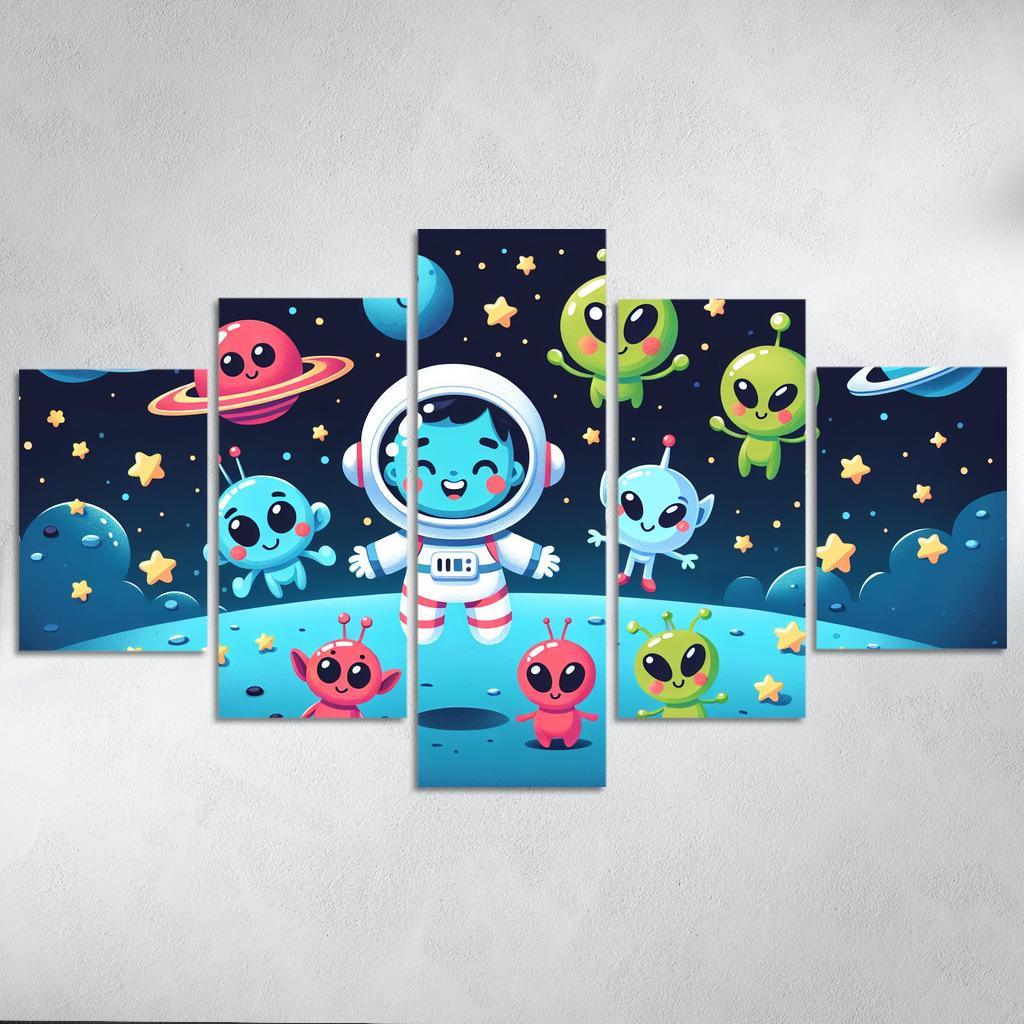 Silly Space Adventure Premium Artwork Frames