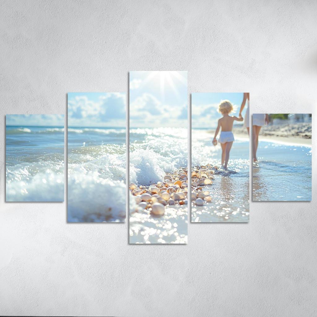 Waves Of Love The Ocean Of Motherhood Custom Paintings Frame