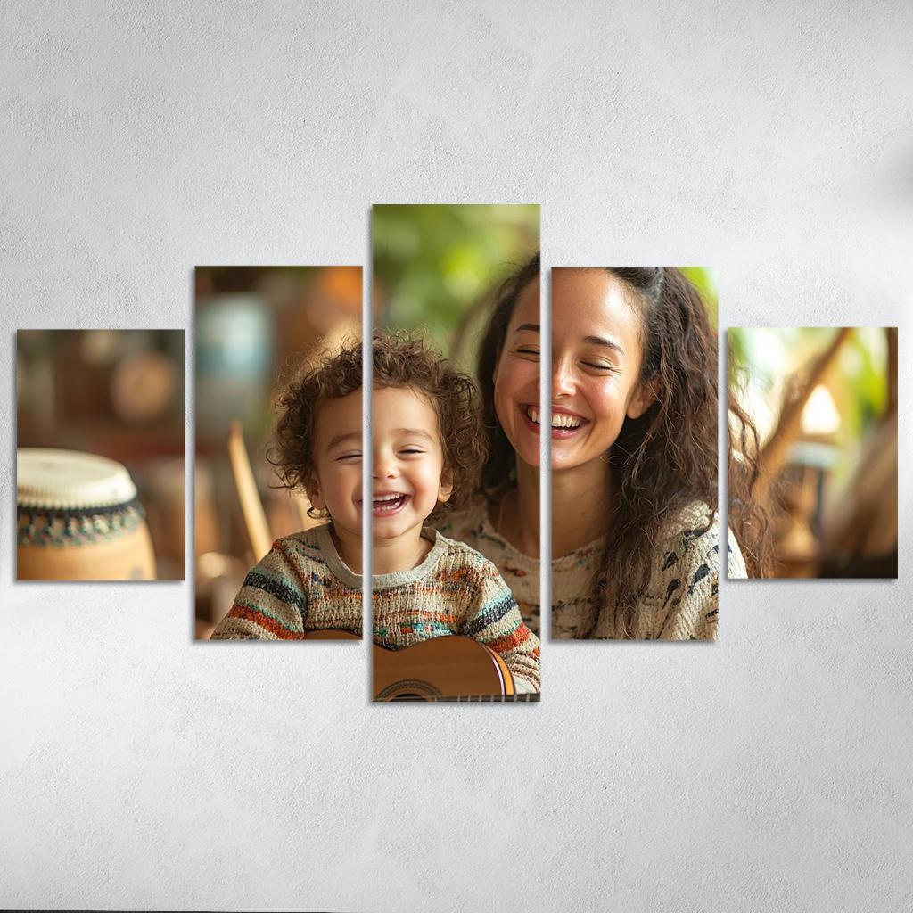 The Sound Of Love A Mothers Song Canvas Paintings Frame