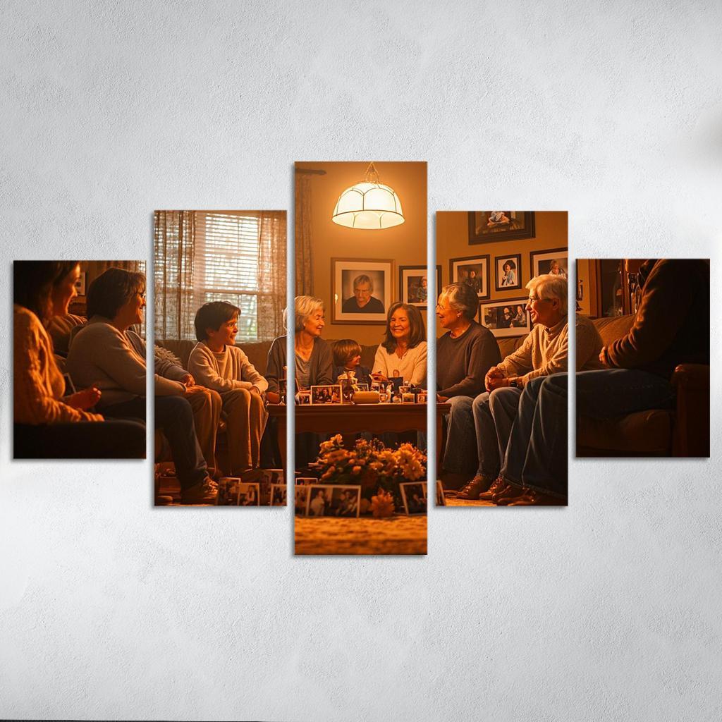 A Mothers Heart Ties That Bind Modern Paintings Frame