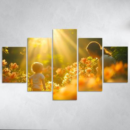 The Sunlight Of Love A Mothers Radiant Spirit One-piece Frames