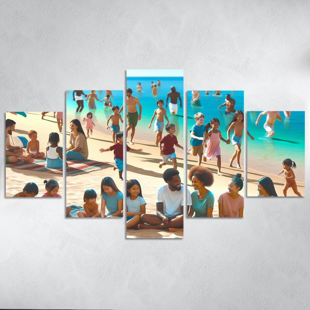 Emerald Cove Family Fun And Exploration Premium Artwork Frames