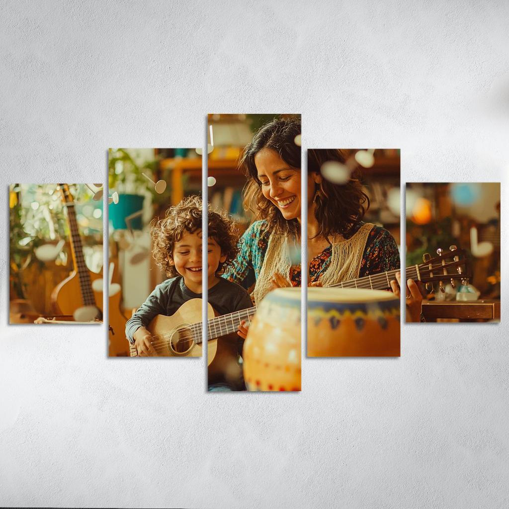 Echoes Of Love The Soundtrack Of A Mothers Heart Custom Paintings Frame