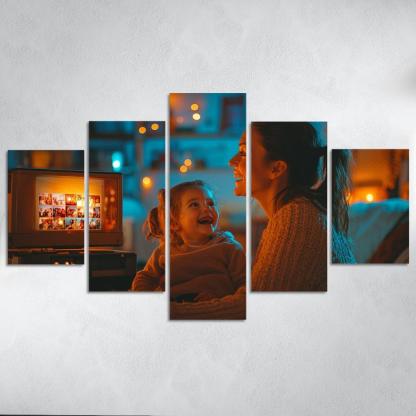 Cinematic Memories The Movie Of Life Custom Paintings Frame