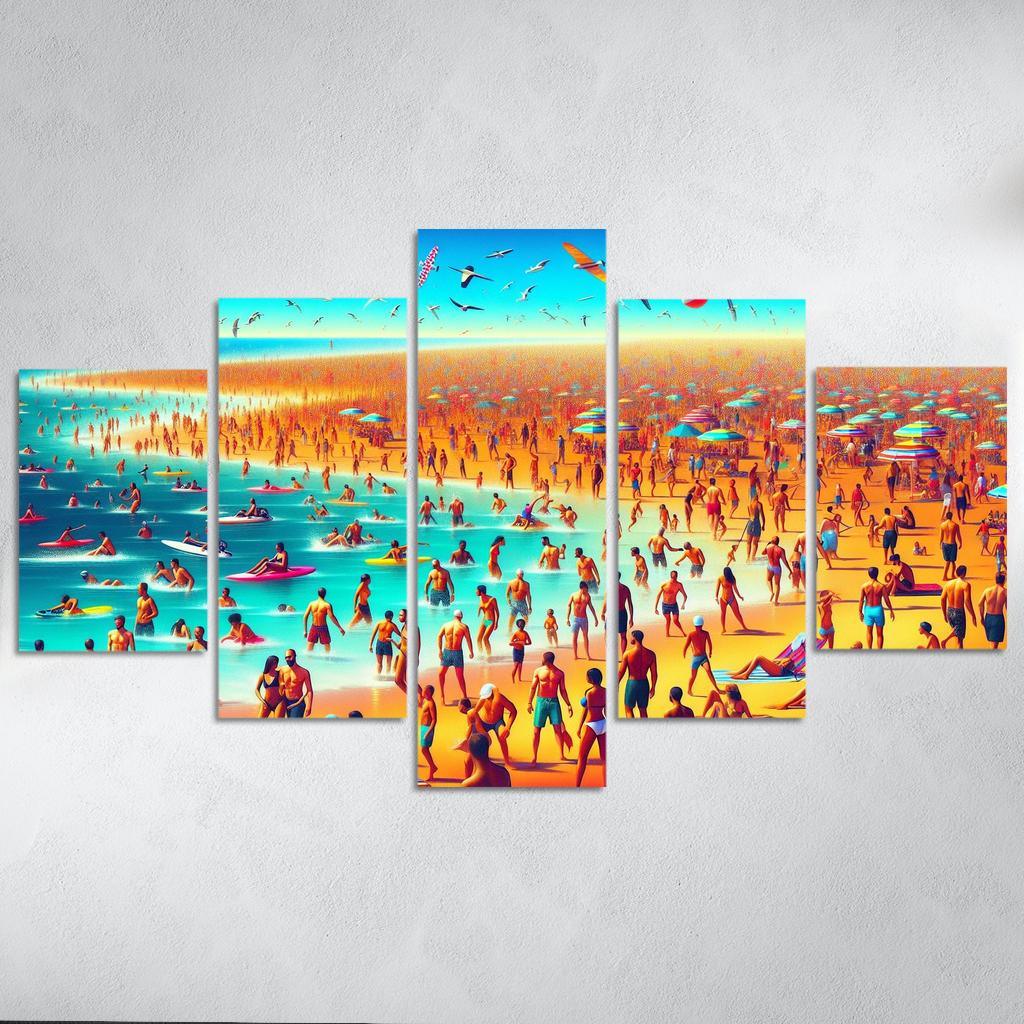 Adventure Island Thrilling Water Sports Custom Paintings Frame