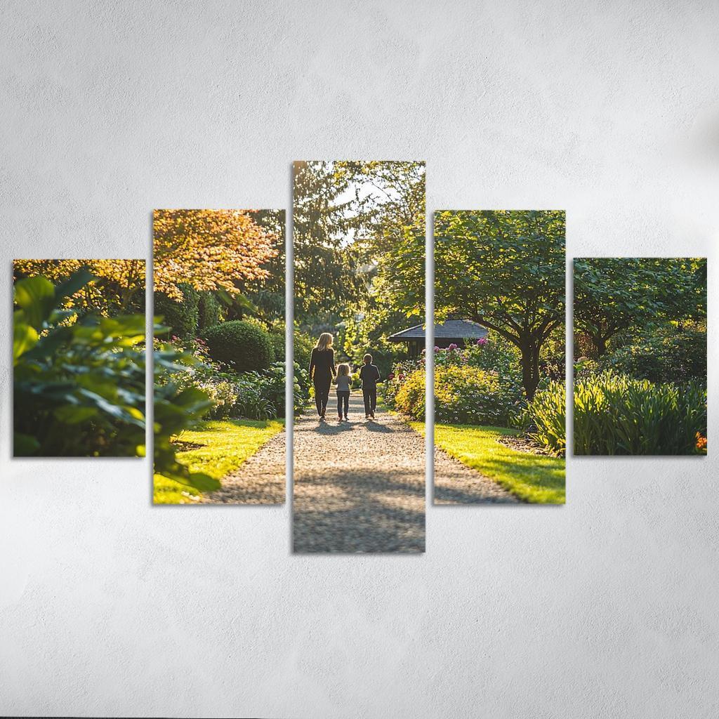 In Her Footsteps A Mothers Legacy Canvas Paintings Frame