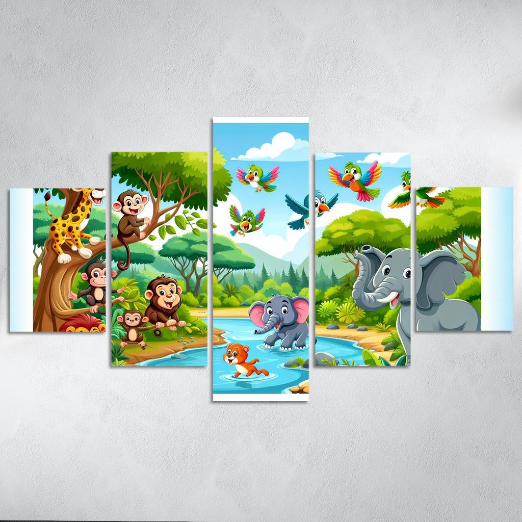 Jungle Jamboree Premium Artwork Frames