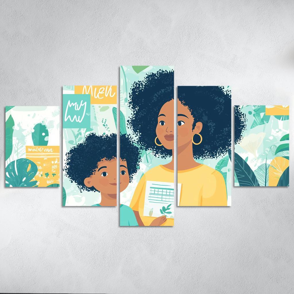 The Shield Of Strength A Mothers Protective Love One-piece Frames