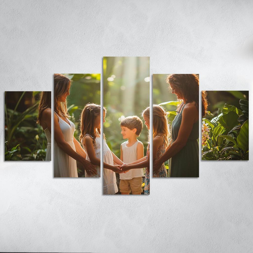 An Unbroken Circle A Mothers Enduring Love Canvas Paintings Frame