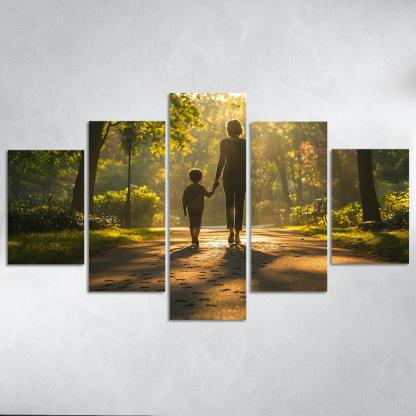 Footsteps Of Love Following A Mothers Path One-piece Frames