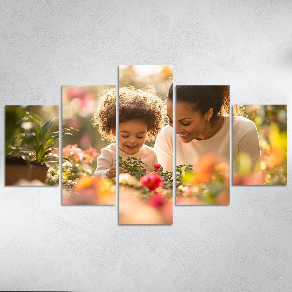 The Garden Of Memories A Mothers Legacy Canvas Paintings Frame