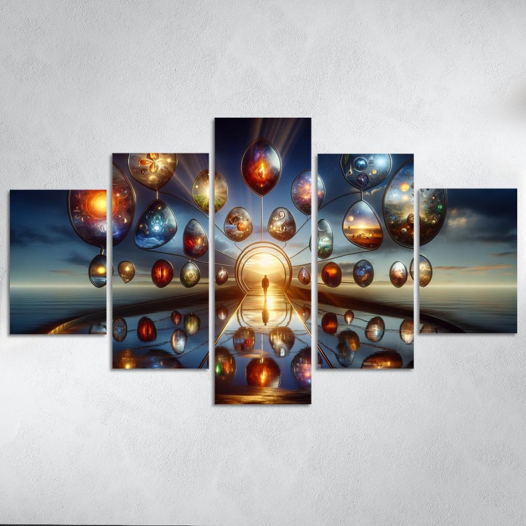Mirrors Of The Soul Premium Artwork Frames