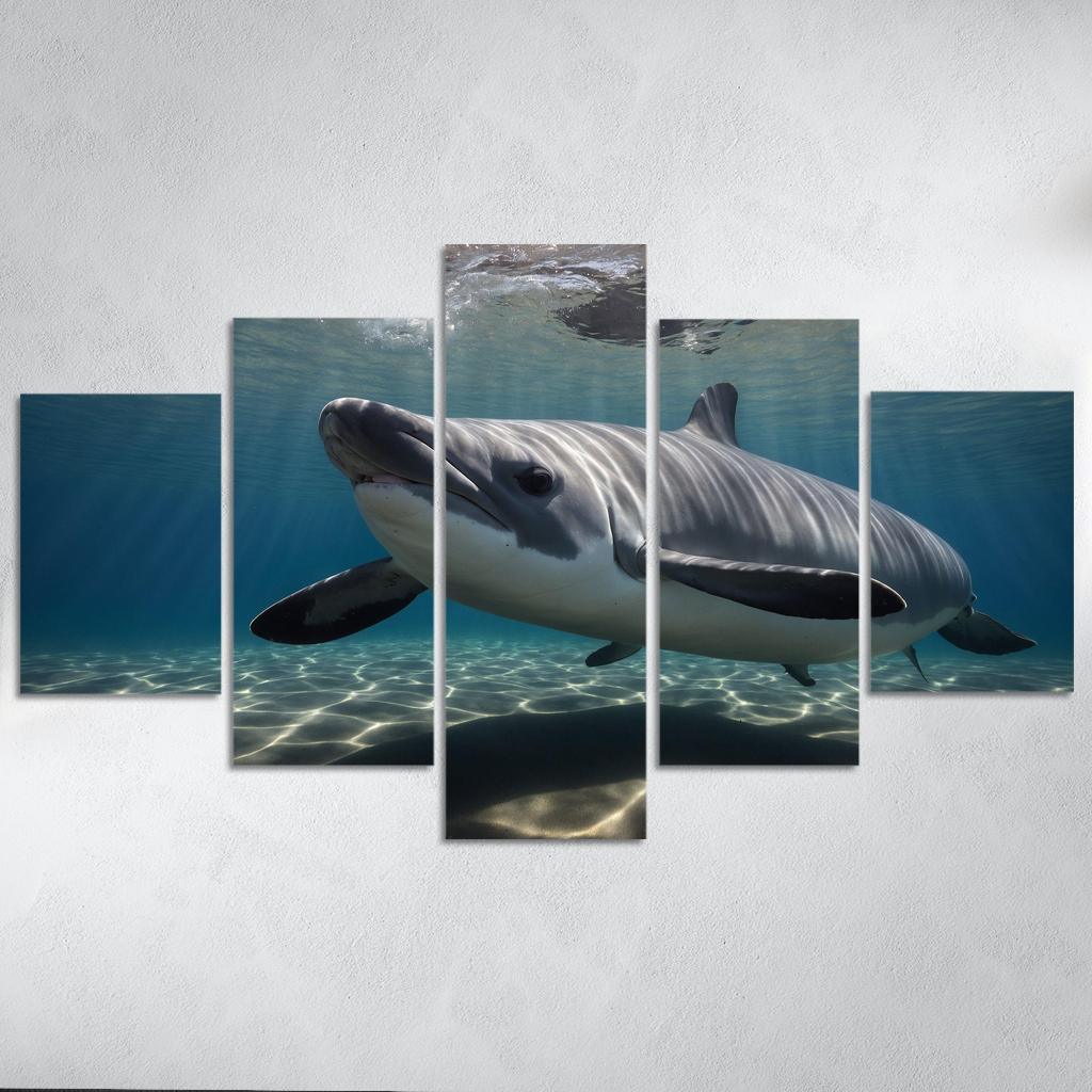 The Endangered Vaquita Ocean's Most Elusive Porpoise Canvas Paintings Frame