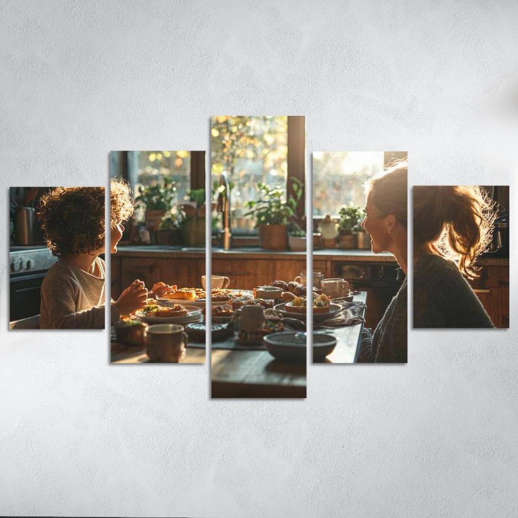 Cherished Conversations The Heart Of Dialogue Custom Paintings Frame