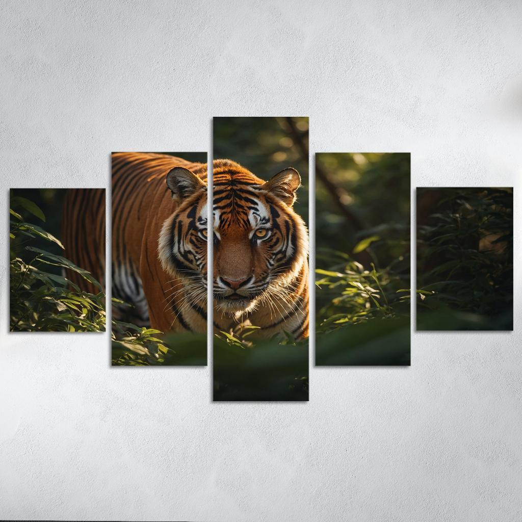The Majestic Bengal Tiger A Striped Icon Of The Wild Custom Paintings Frame