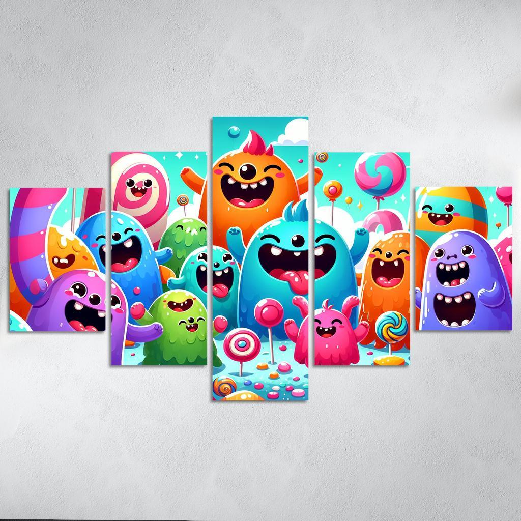 Merry Monsters - Imagination Station Framed Paintings