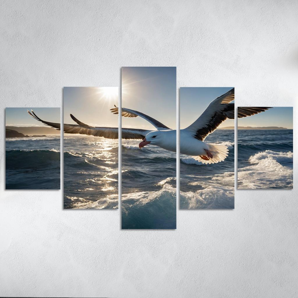 The Elegant Albatross Master Of The Skies Custom Paintings Frame