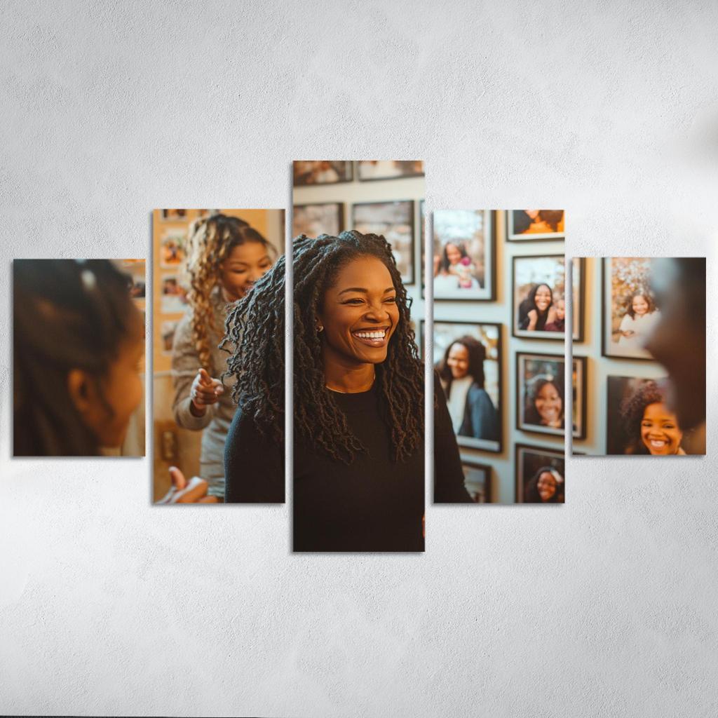 The Power Of A Smile Unveiling The Joys Of Motherhood One-piece Frames