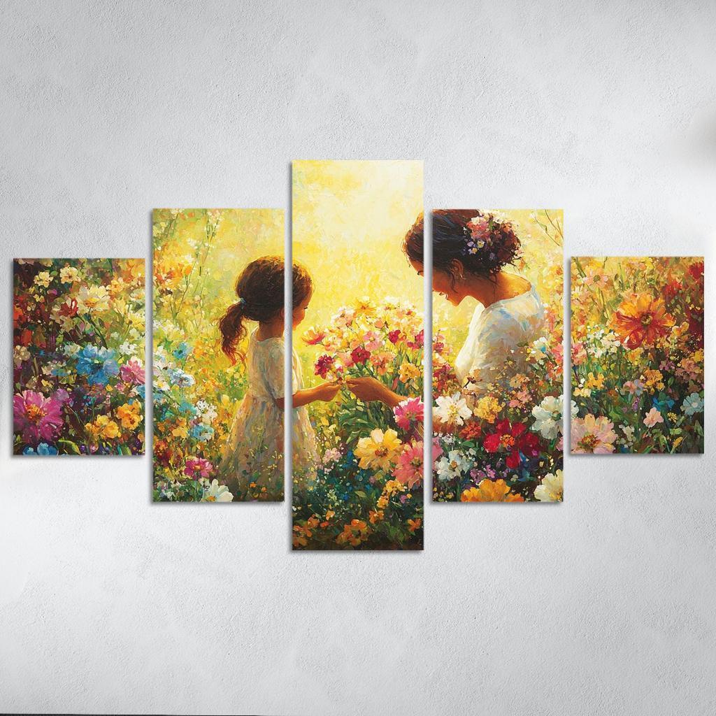 The Garden Of Affection Nurtured By A Mothers Touch One-piece Frames