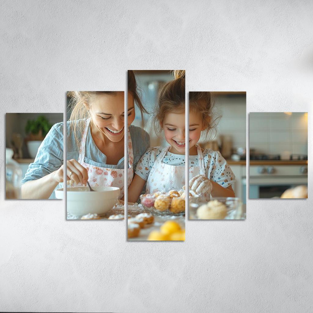 Sweet Memories A Mothers Kitchen Canvas Paintings Frame